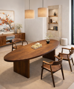 Dining Table with Bench Seating